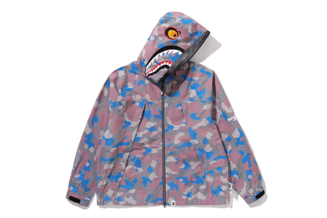 BAPE BY KAZUKI KURAISHI 】3-LAYER DIGITAL 1ST CAMO DOT SHARK BPAW