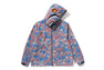 【 BAPE BY KAZUKI KURAISHI 】3-LAYER DIGITAL 1ST CAMO DOT SHARK BPAW ZIP PACKABLE SNOWBOARD JACKET