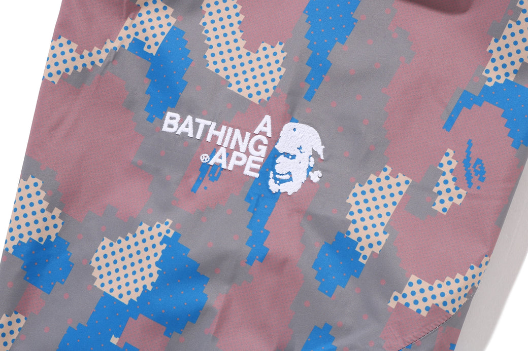 BAPE BY KAZUKI KURAISHI 】3-LAYER DIGITAL 1ST CAMO DOT SHARK BPAW