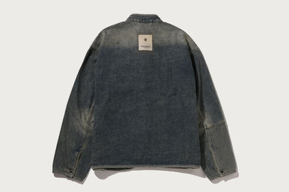 BAPE BLACK SASHIKO PATCHWORK SHIRT