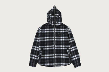 BAPE BLACK SHARK CHECK SHIRT