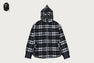 BAPE BLACK SHARK CHECK SHIRT