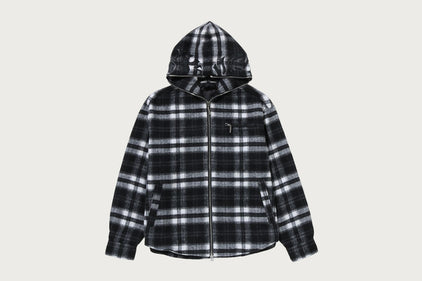BAPE BLACK SHARK CHECK SHIRT