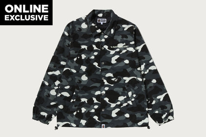 CITY CAMO POINTER COACH JACKET BAPEC