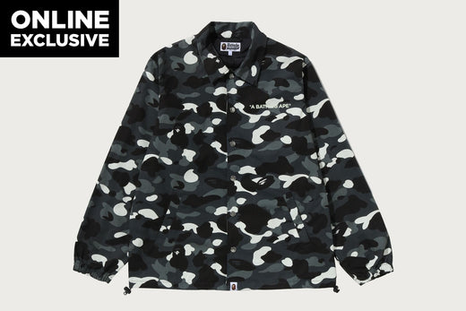 CITY CAMO POINTER COACH JACKET BAPEC