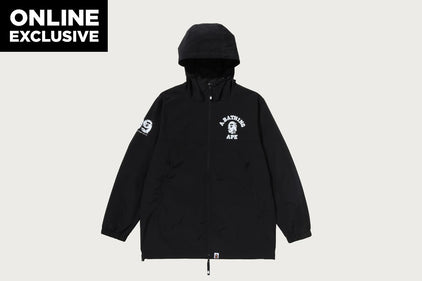 COLLEGE ONE POINT HOODIE JACKET BAPEC