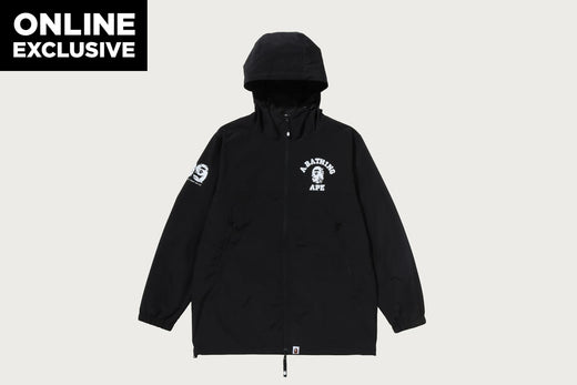 COLLEGE ONE POINT HOODIE JACKET BAPEC