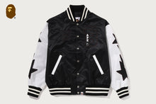 BAPE NYLON VARSITY JACKET