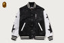BAPE NYLON VARSITY JACKET