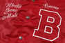 BAPE NYLON VARSITY JACKET