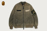 BAPE SWEAT BOMBER JACKET