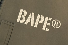BAPE SWEAT BOMBER JACKET