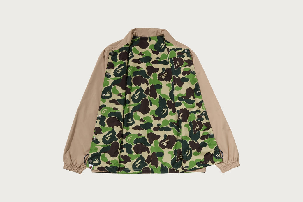 ABC CAMO REVRSIBLE COACH JACKET | bape.com