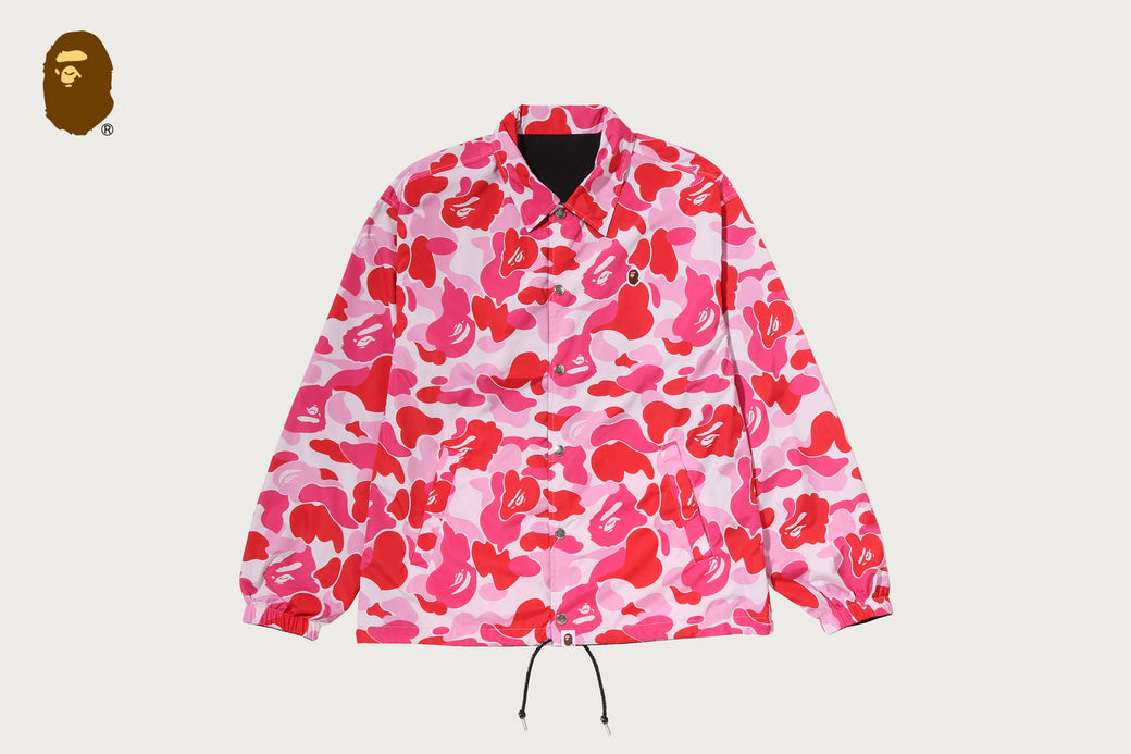 ABC CAMO REVRSIBLE COACH JACKET | bape.com