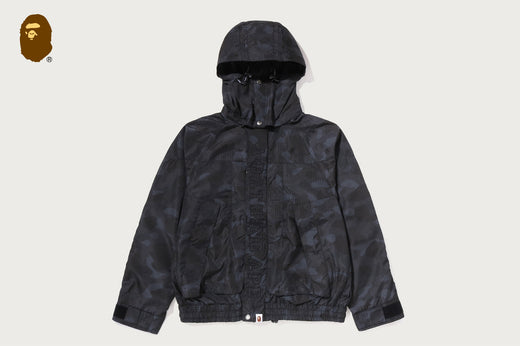 COLOR CAMO REFLECTIVE RIPSTOP SHORT SNOWBOARD JACKET