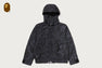 COLOR CAMO REFLECTIVE RIPSTOP SHORT SNOWBOARD JACKET