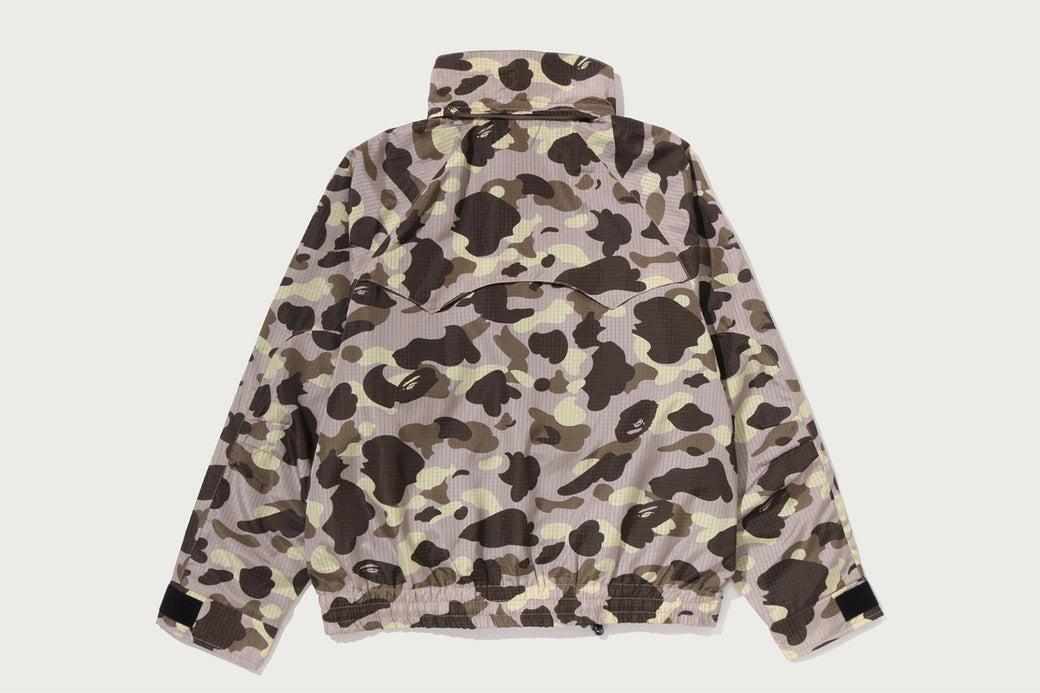 COLOR CAMO REFLECTIVE RIPSTOP SHORT SNOWBOARD JACKET | bape.com