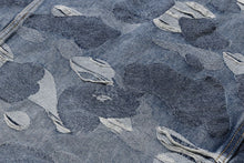 SOLID CAMO JACQUARD DENIM TRUCKER JACKET