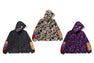 COLOR CAMO REFLECTIVE RIPSTOP SHARK FULL ZIP JACKET