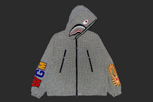 COLOR CAMO REFLECTIVE RIPSTOP SHARK FULL ZIP JACKET