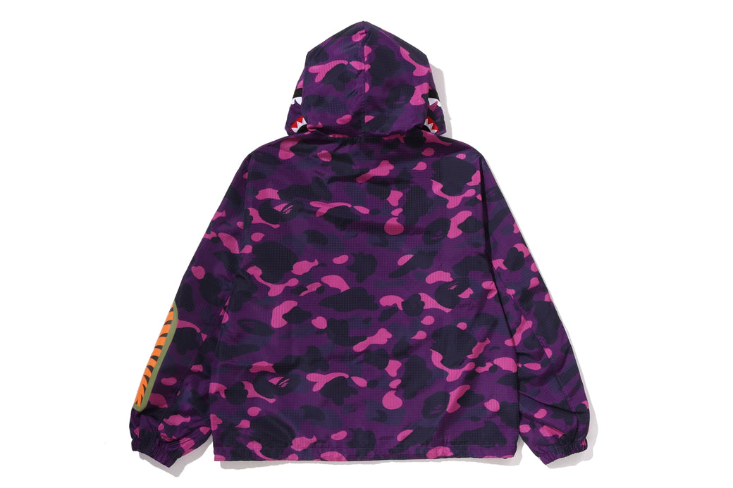 COLOR CAMO REFLECTIVE RIPSTOP SHARK FULL ZIP JACKET | bape.com