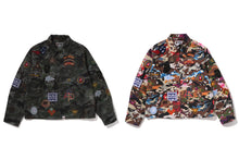 HYBRID CAMO MULTI BADGE JACKET
