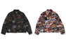 HYBRID CAMO MULTI BADGE JACKET