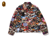 HYBRID CAMO MULTI BADGE JACKET