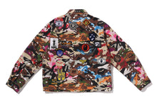 HYBRID CAMO MULTI BADGE JACKET