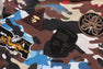 HYBRID CAMO MULTI BADGE JACKET