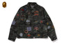 HYBRID CAMO MULTI BADGE JACKET