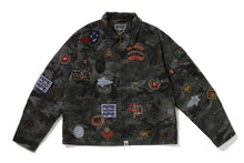 HYBRID CAMO MULTI BADGE JACKET