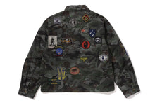 HYBRID CAMO MULTI BADGE JACKET