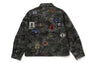 HYBRID CAMO MULTI BADGE JACKET