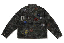 HYBRID CAMO MULTI BADGE JACKET