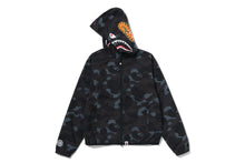 COLOR CAMO SHARK HOODIE JACKET