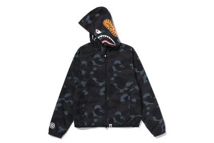 COLOR CAMO SHARK HOODIE JACKET
