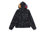COLOR CAMO SHARK HOODIE JACKET