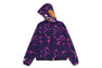 COLOR CAMO SHARK HOODIE JACKET
