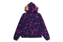 COLOR CAMO SHARK HOODIE JACKET