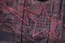 PAISLEY PATTERN DENIM BOXY CROPPED JACKET