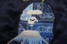 PAISLEY PATTERN APE HEAD SOUVENIR JACKET