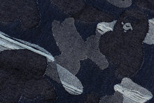 CAMO JACQUARD DENIM JACKET
