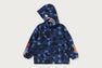 COLOR CAMO SHARK HOODIE JACKET
