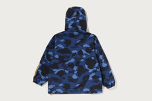 COLOR CAMO SHARK HOODIE JACKET