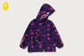 COLOR CAMO SHARK HOODIE JACKET