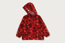 COLOR CAMO SHARK HOODIE JACKET