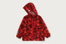 COLOR CAMO SHARK HOODIE JACKET