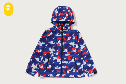 STA STRIKE CAMO HOODIE JACKET