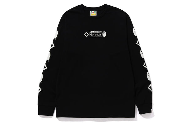 【希少ブラックXL】A BATHING APE 雪柄 スエット ノルディック 希少ブラックXL】A BATHING APE 雪柄 スエット ノルディック